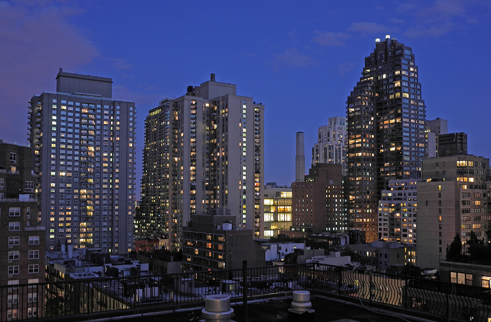фото "Вечереет" метки: пейзаж, архитектура, Нью-Йорк