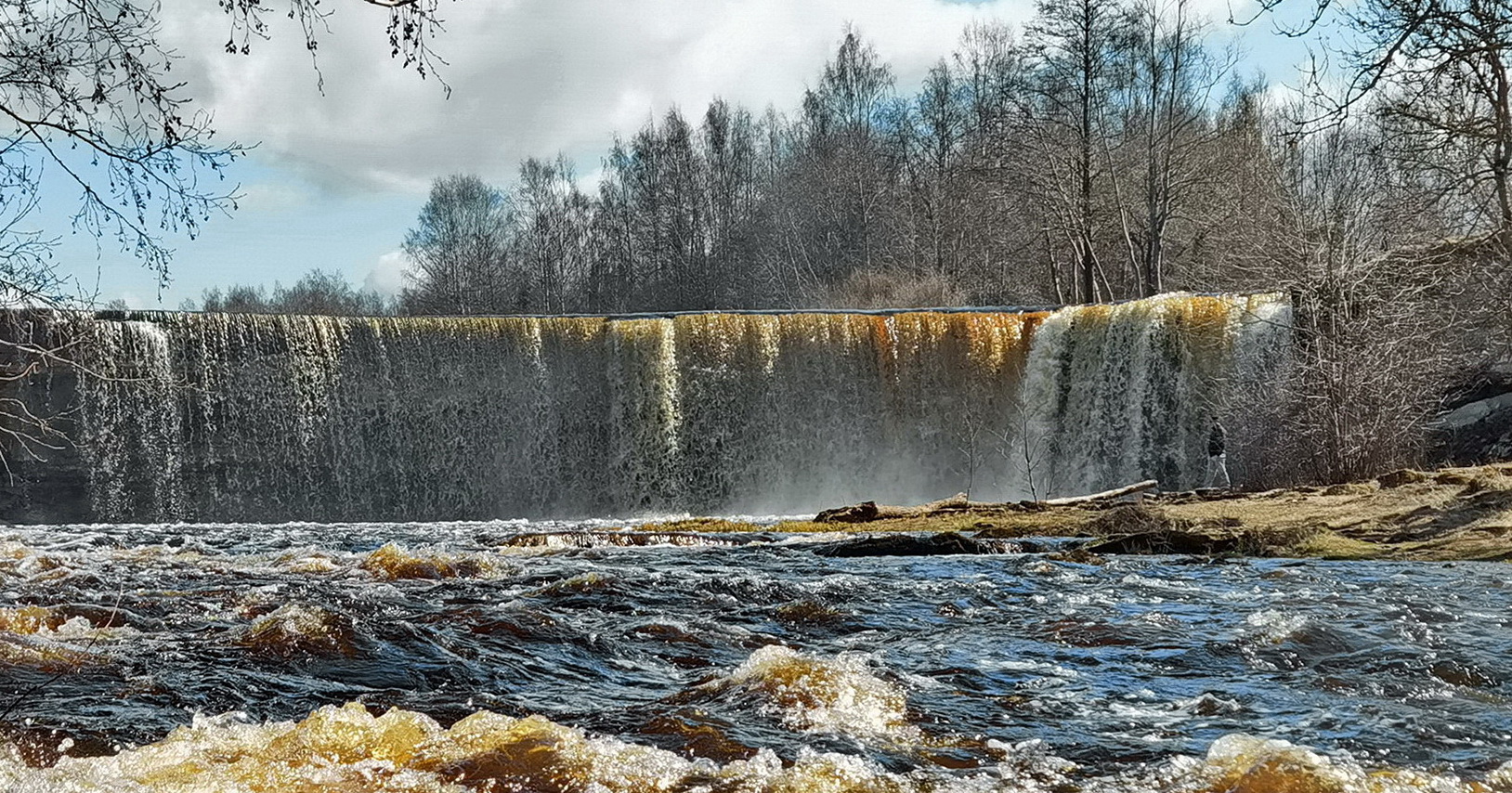 photo "Self-isolation. Yagala waterfall. Estonia" tags: travel, 