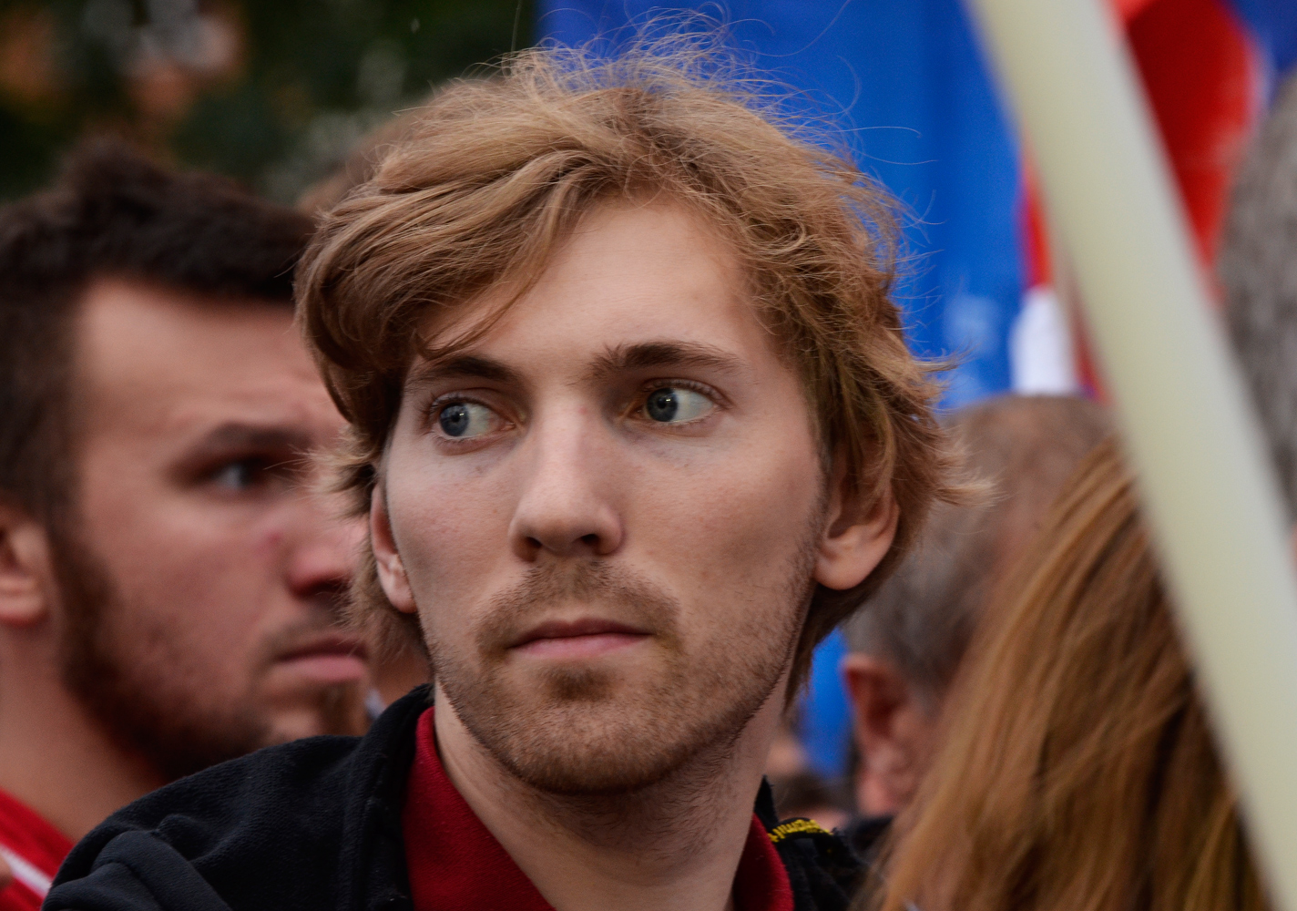 фото "Решимость (и мальчики кровавые в глазах)..." метки: жанр, Москва, митинг, нацболы, протест