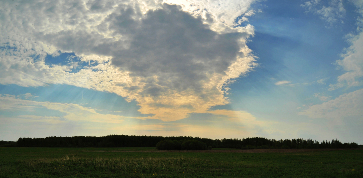 photo "***" tags: landscape, clouds, spring