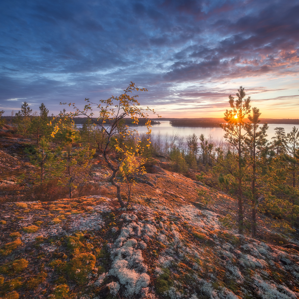 photo "***" tags: landscape, travel, Karelia, Восход, Ладога, шхеры