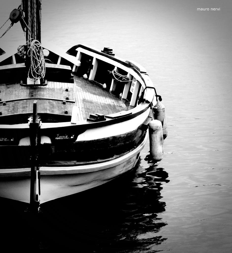 фото "boat" метки: черно-белые, 