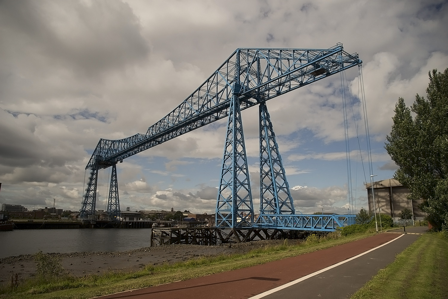 фото "Tees transporter bridge..." метки: архитектура, техника, 