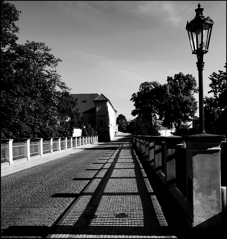 photo "Пороховой мост" tags: black&white, Prag, Prague, Praha