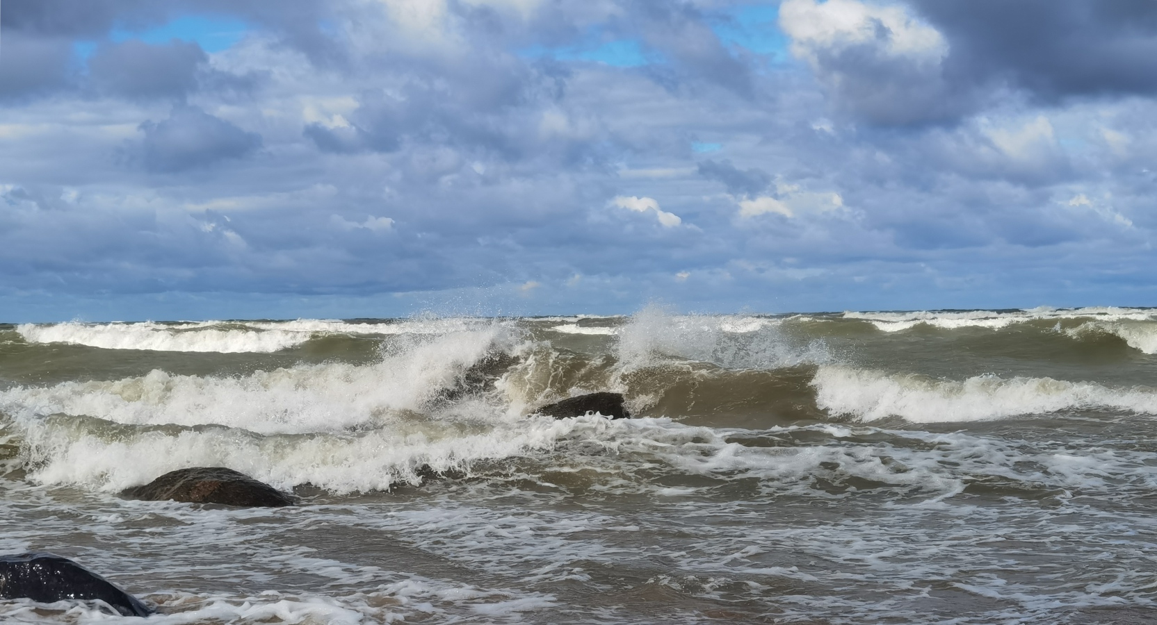 фото "Первый  осенний шторм.Финский залив" метки: пейзаж, путешествия, 