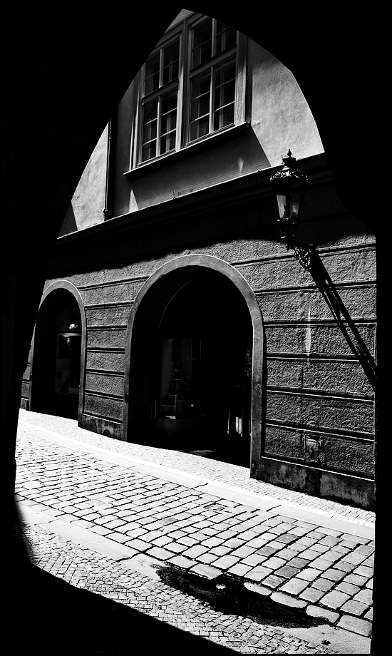 photo "Вид с аркады" tags: black&white, Prag, Prague, Praha