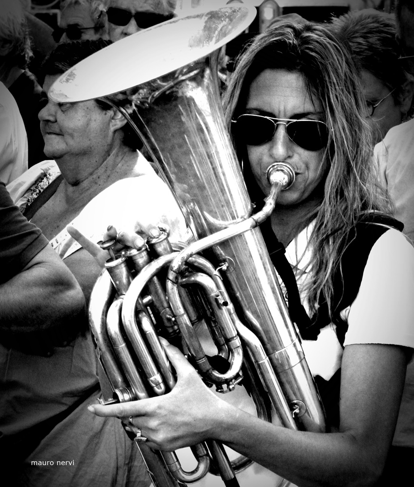 photo "in concert" tags: black&white, 