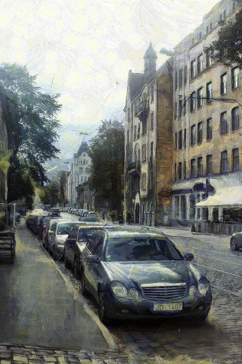 photo "On the streets of Riga" tags: travel, street, city, Латвия