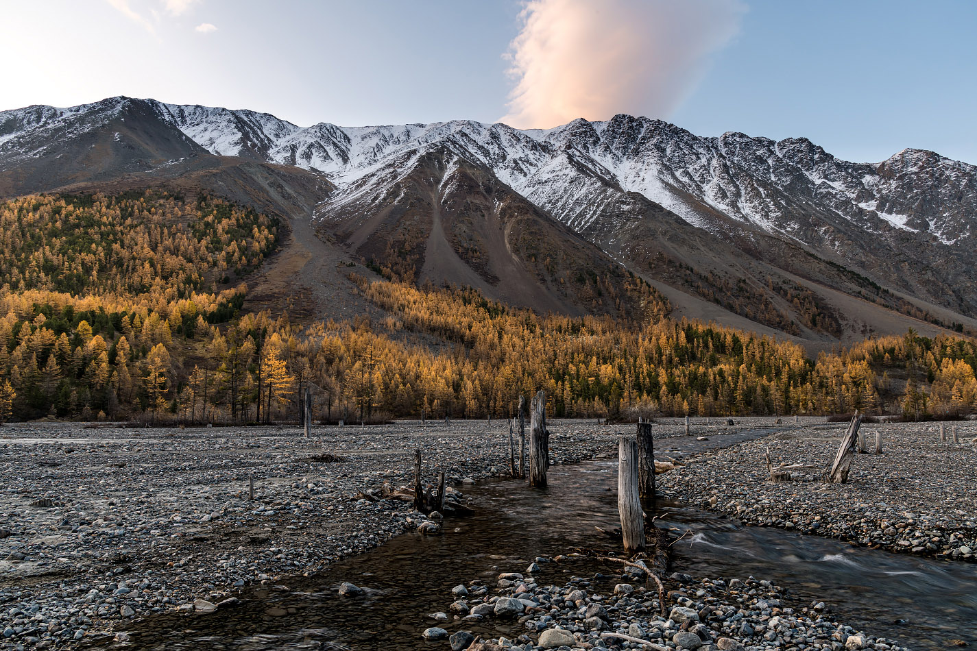 фото "В долине Актру" метки: пейзаж, путешествия, 