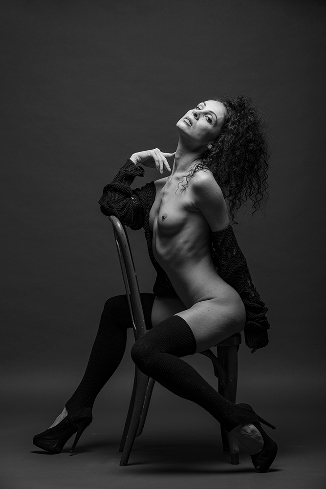 photo "***" tags: nude, black&white, 