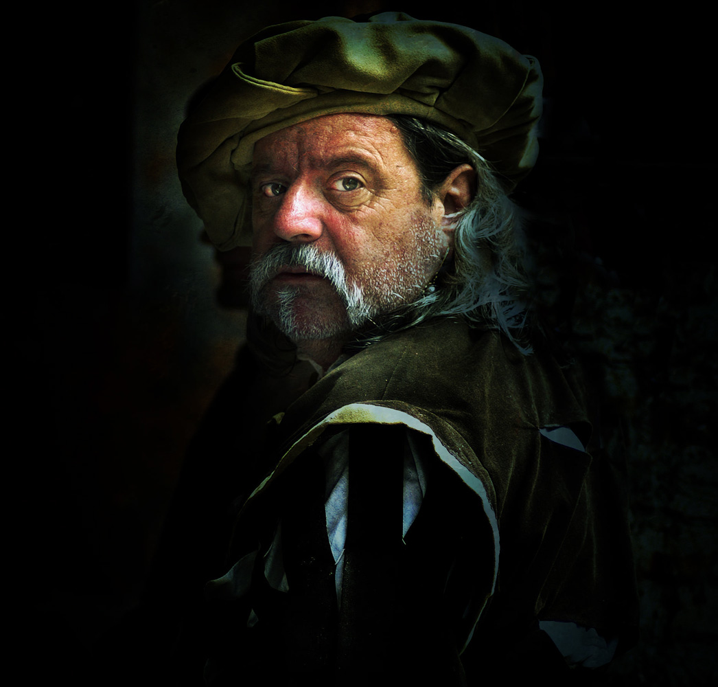 photo "Rembrandt style" tags: portrait, digital art, 