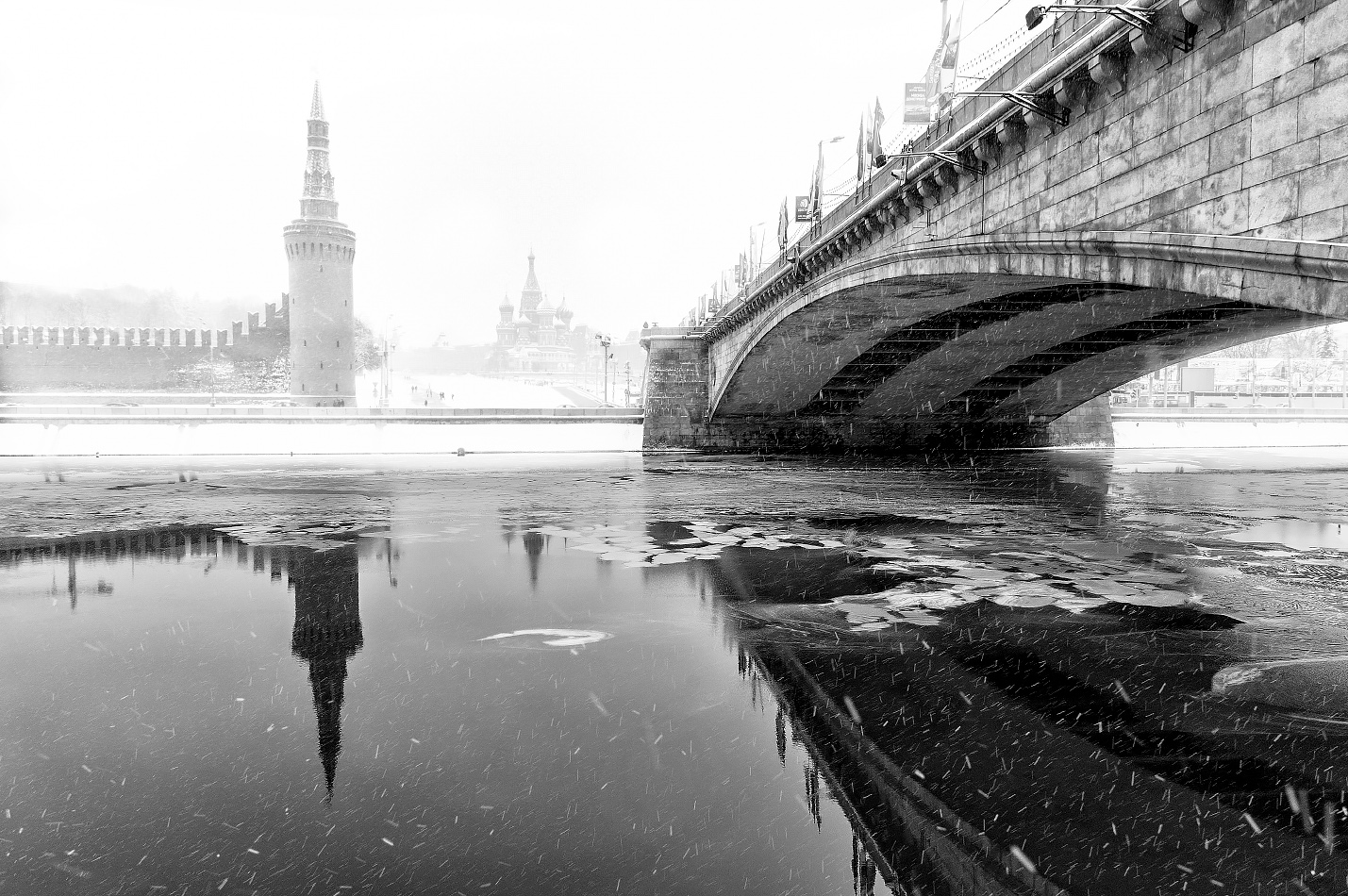 фото "Снег идёт" метки: , Москва, зима