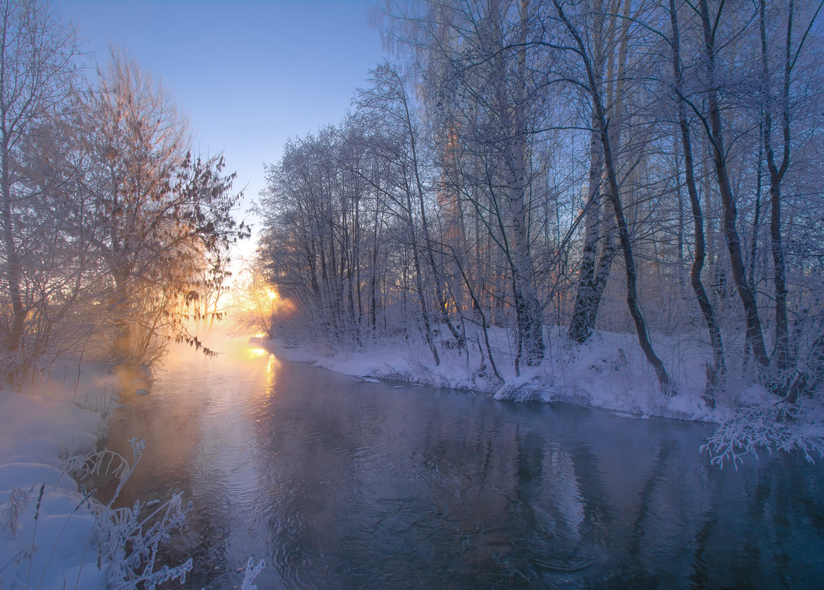 фото "Зимнее утро" метки: пейзаж, 