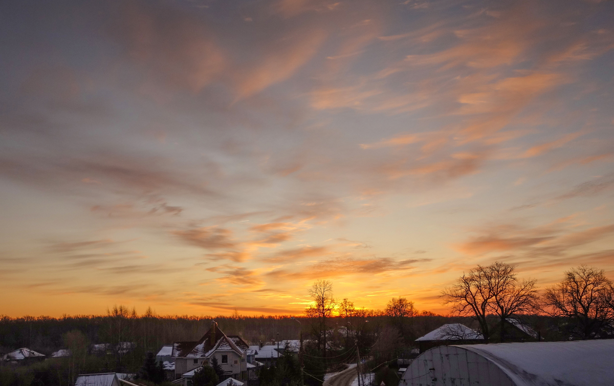 photo "December. Working day morning." tags: landscape, morning, winter, Восход, декабрь