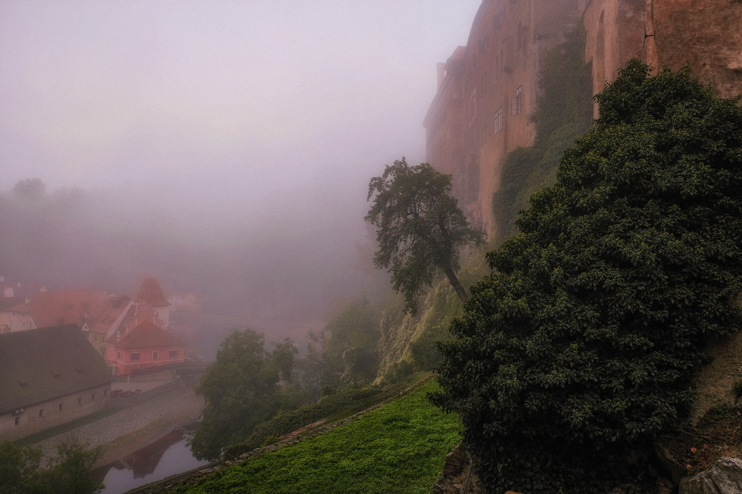 фото "Раннее утро в Ческом Крумлове" метки: город, 