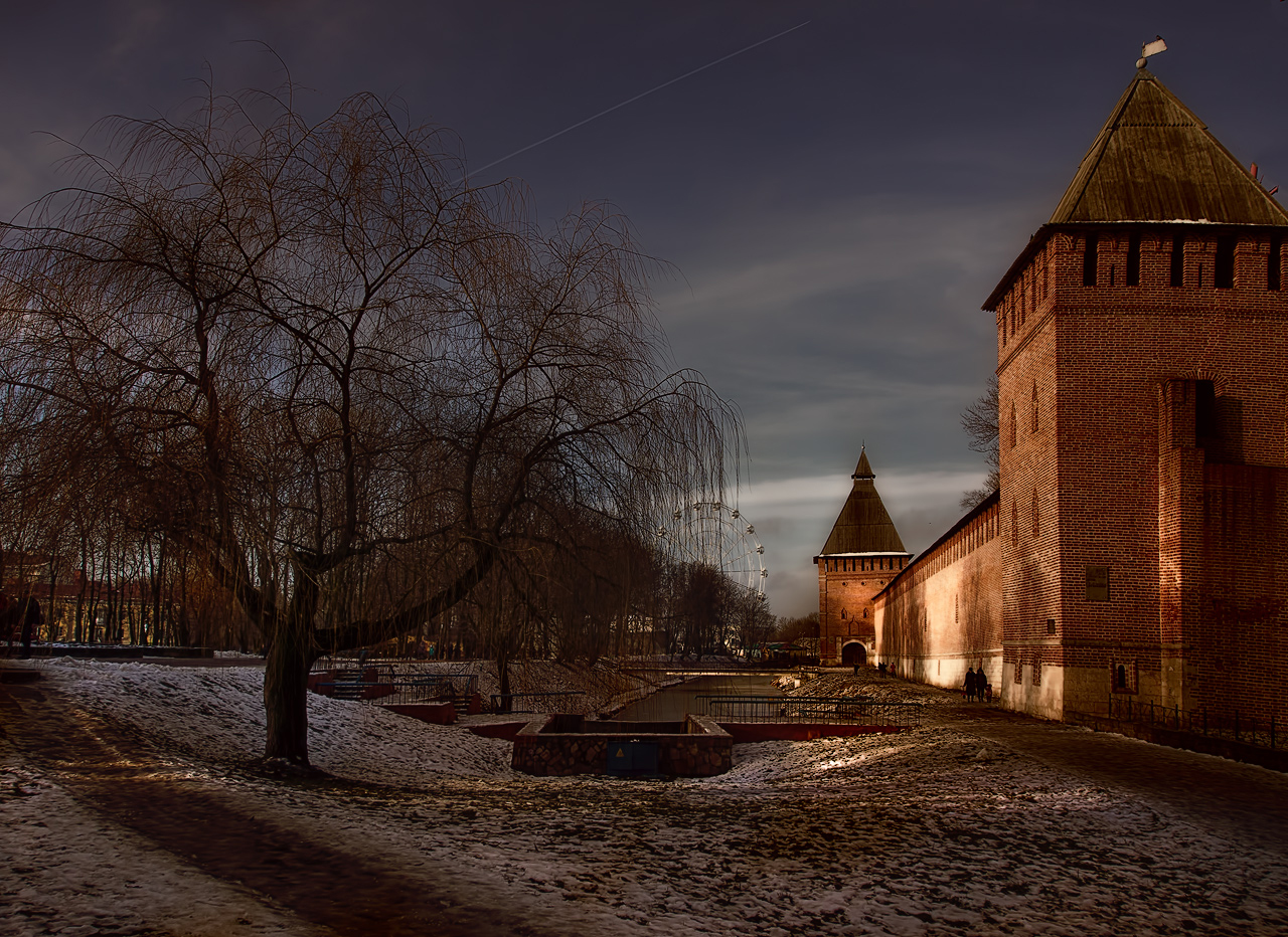 photo "***" tags: landscape, evening, winter, Смоленск