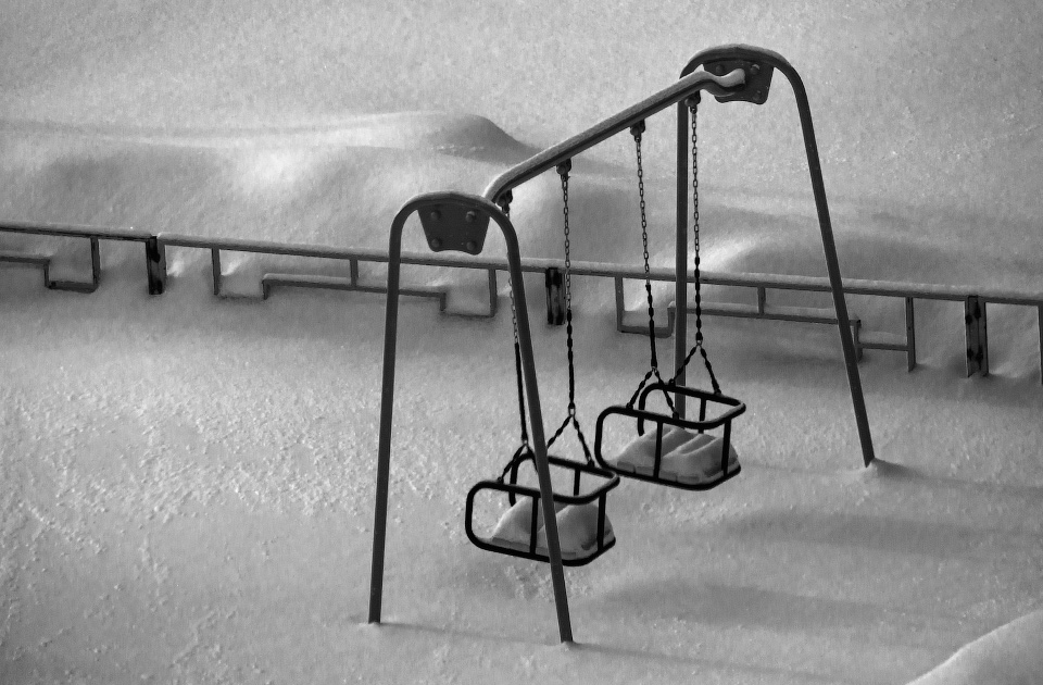 photo "***" tags: black&white, park, snow, winter, мороз