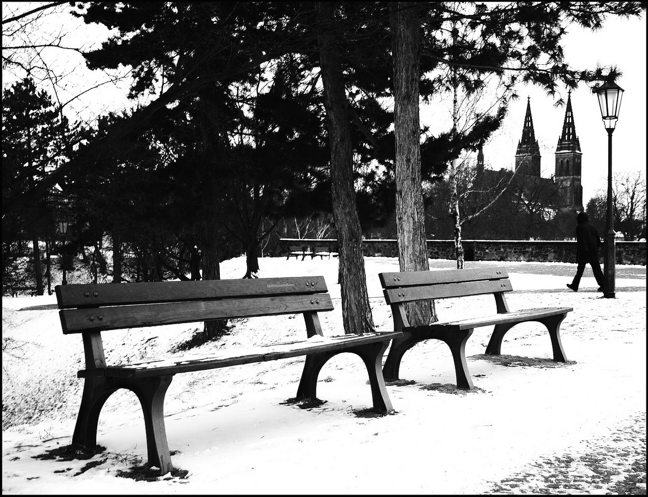 photo "Hа Вышеграде" tags: black&white, Prag, Prague, Praha