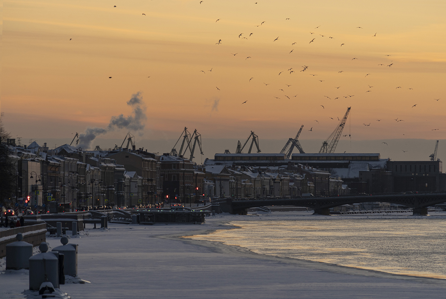 photo "С Биржевого" tags: city, 