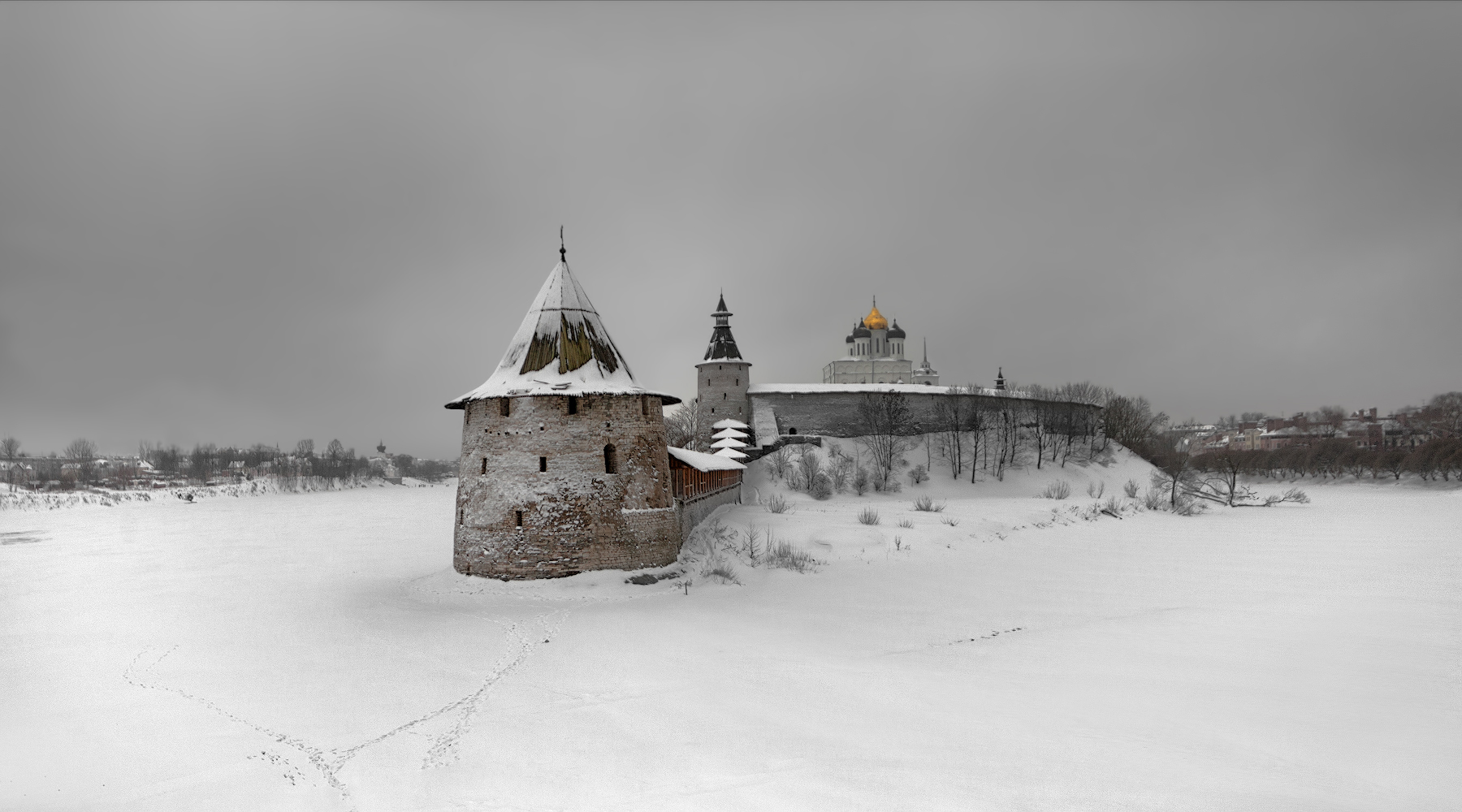 фото "Древний Кром" метки: пейзаж, 