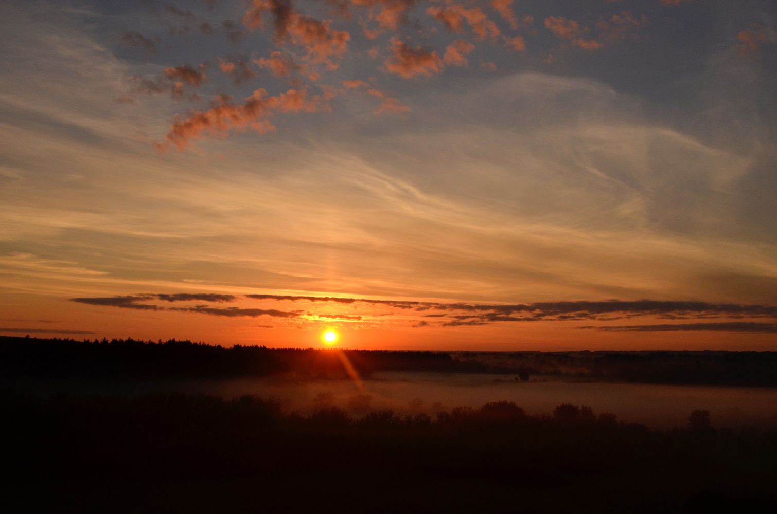 photo "***" tags: landscape, morning, sky, sun, sunrise