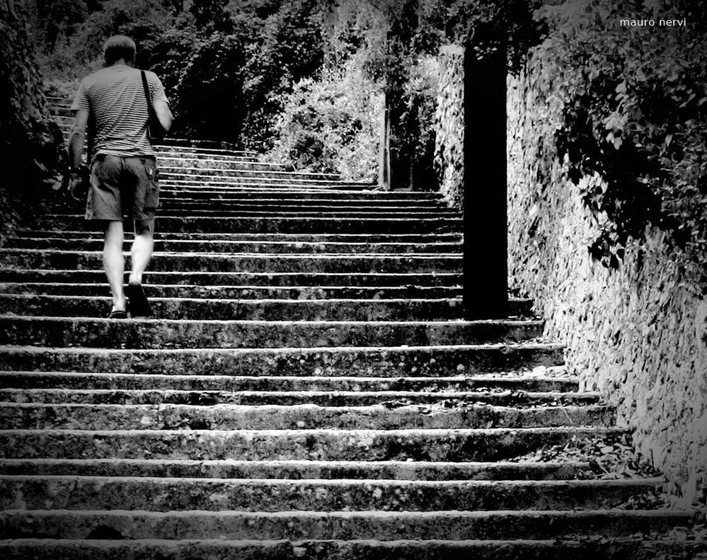 photo "on the road" tags: black&white, 