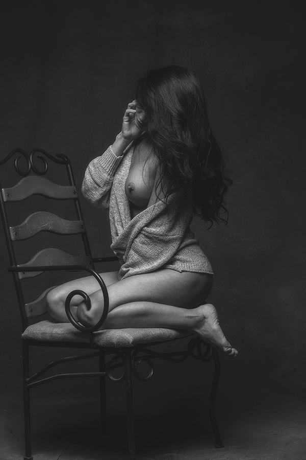 photo "* * *" tags: nude, black&white, Photographer Alexander Tochins