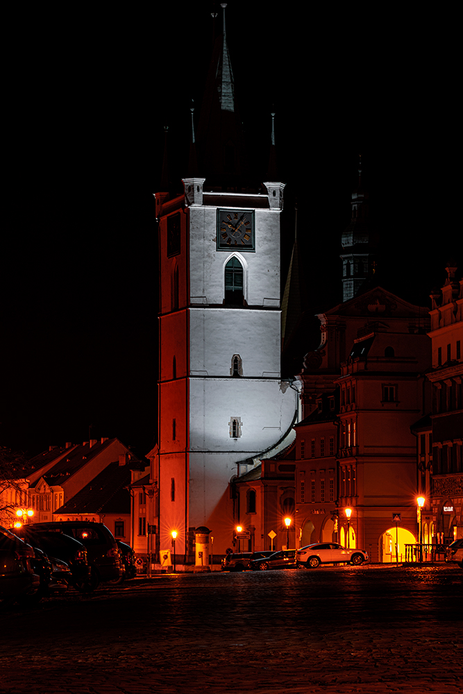 photo "All Saints church in Litoměřice" tags: landscape, architecture, travel, ночная съемка
