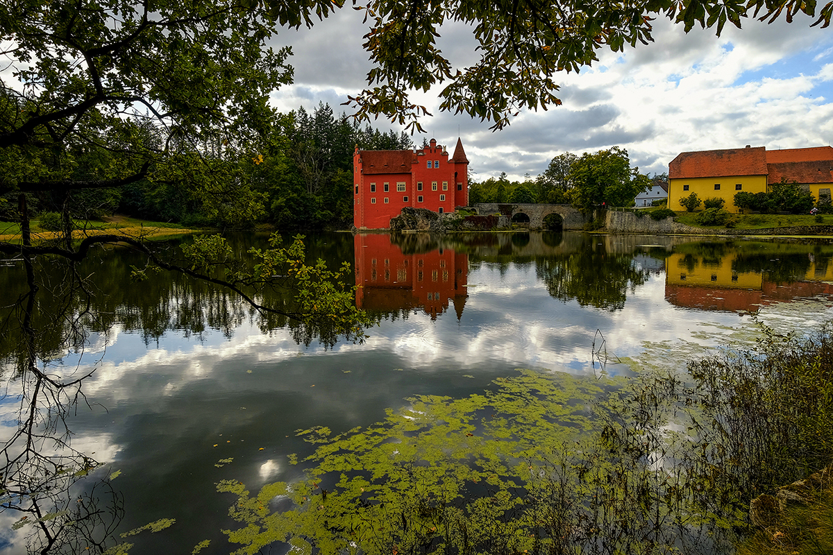 фото "Замок на старом пруду" метки: пейзаж, 