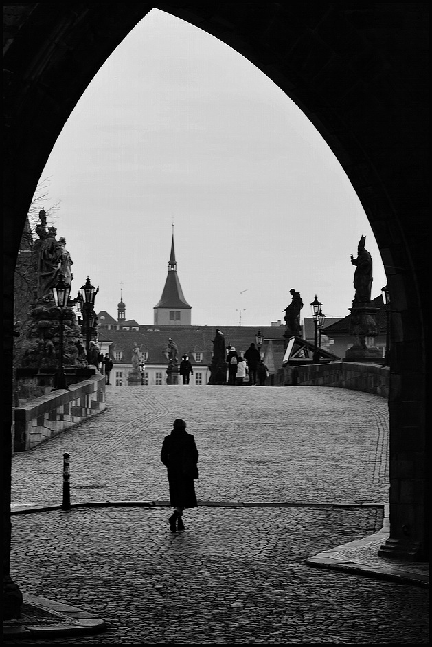 photo "Ворота-2" tags: black&white, Prag, Prague, Praha