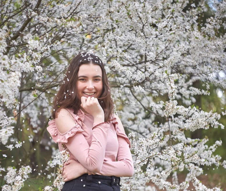 photo "***" tags: portrait, nature, evening, girl, spring, девочка, модель, настроение, портрет девушка, портрет девушка весна, цветение