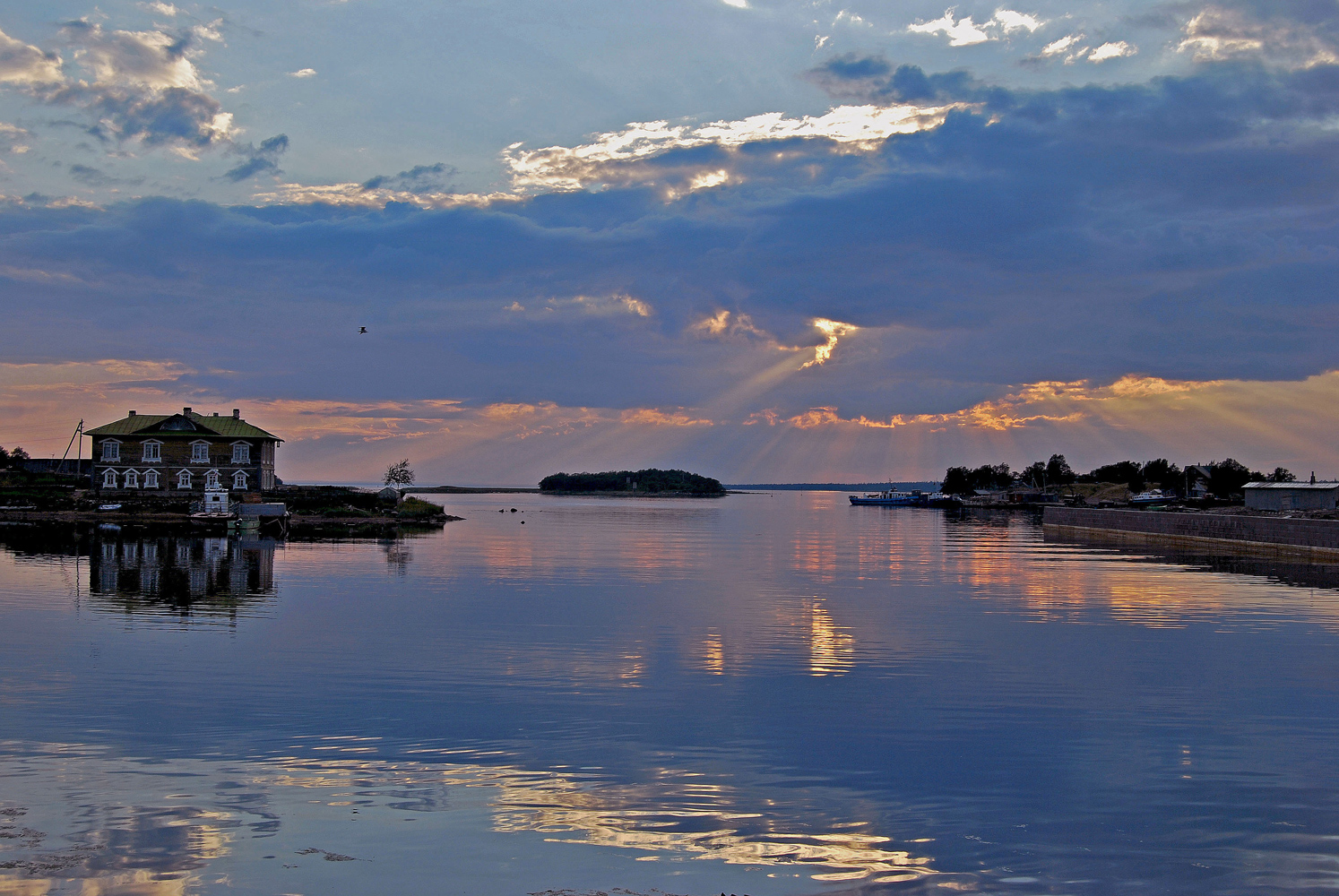 photo "***" tags: landscape, sea, sky, sunset, Соловки