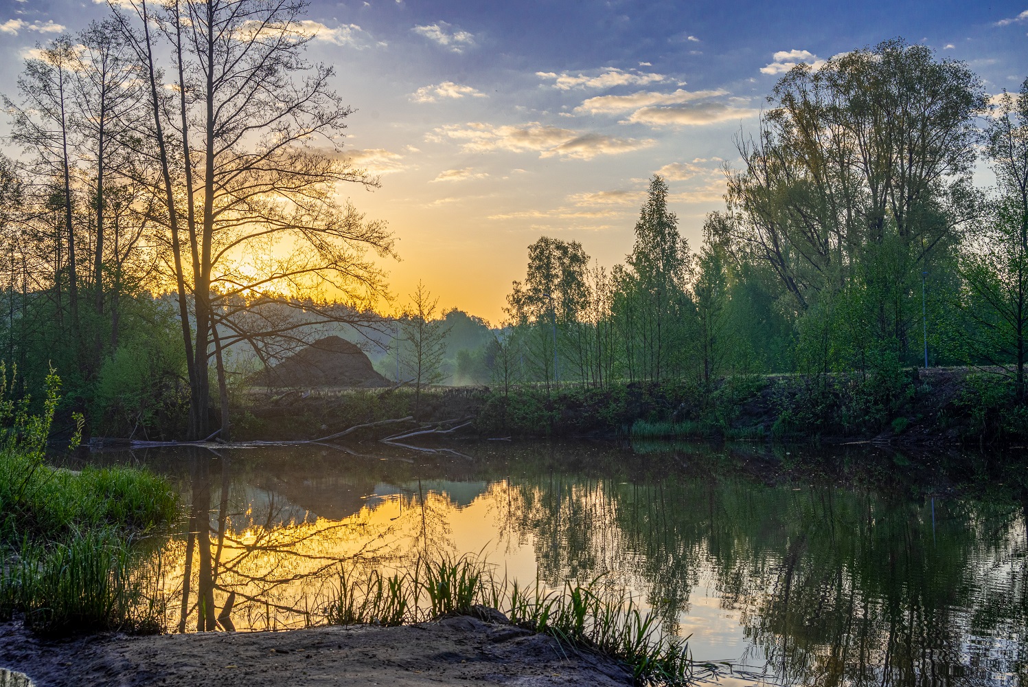 photo "***" tags: landscape, morning, spring, water, Речка, Саров