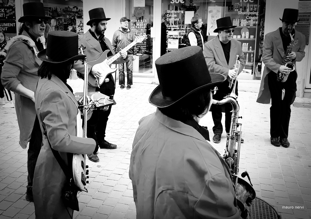 photo "the band" tags: black&white, 
