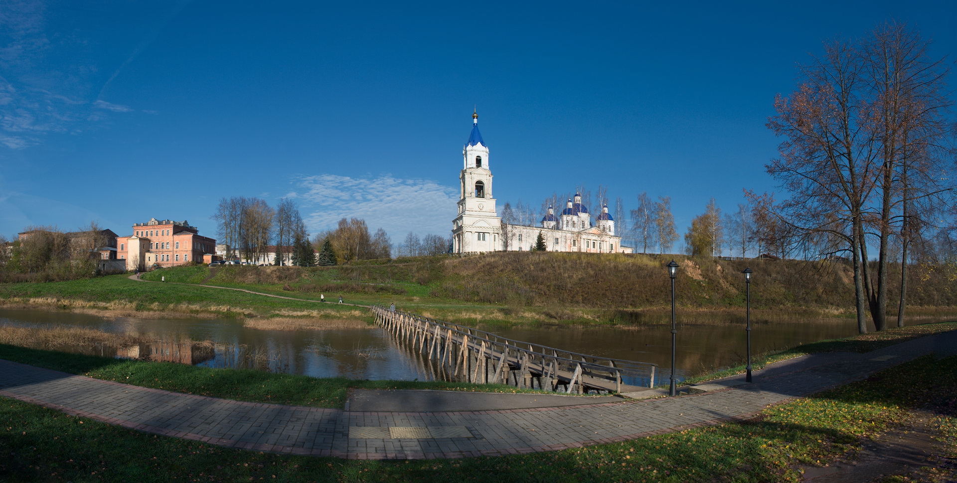 photo "***" tags: landscape, architecture, city, г. Кашин, р. Кашинка