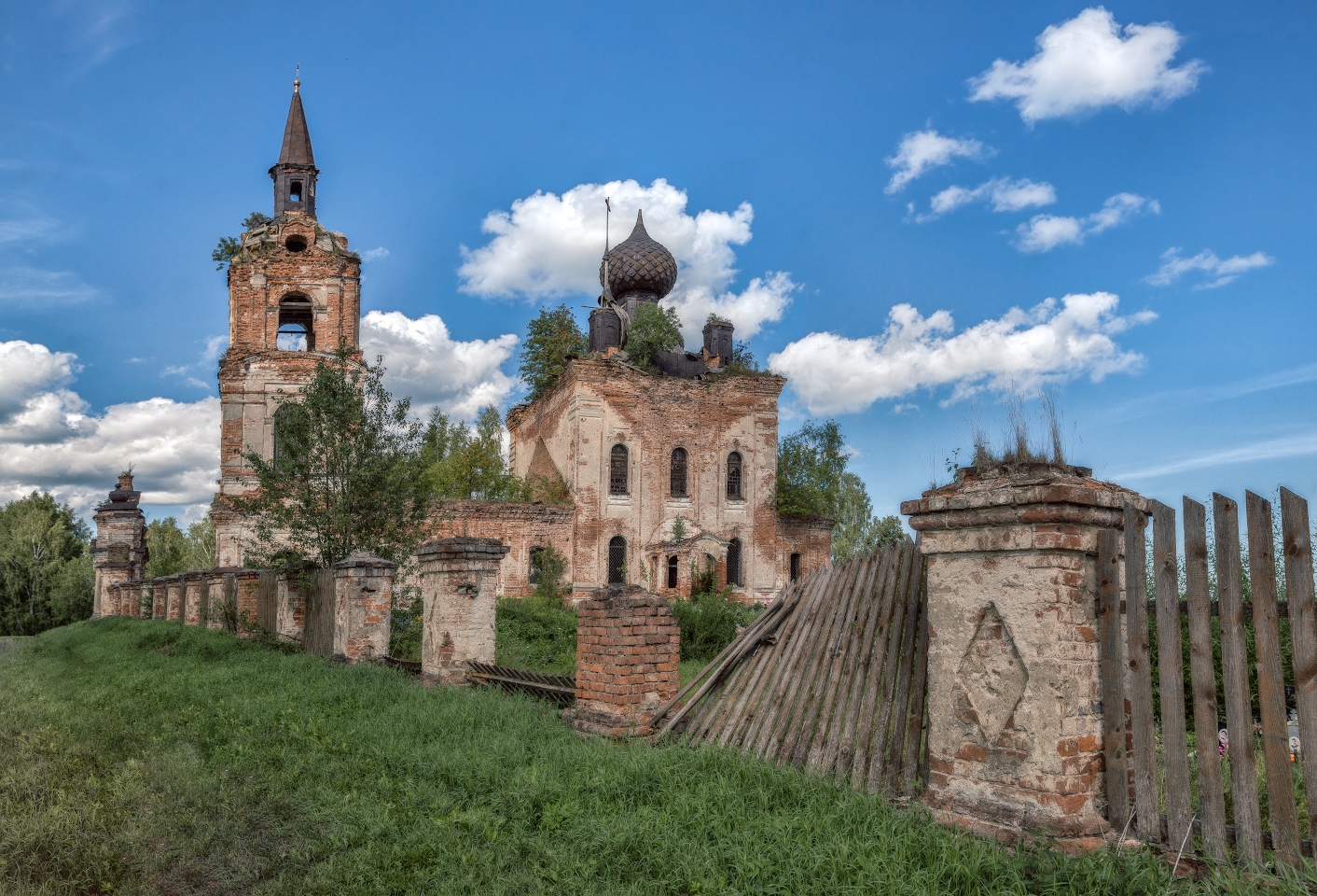 фото "Церковь Покрова Пресвятой Богородицы в Веретее" метки: путешествия, 