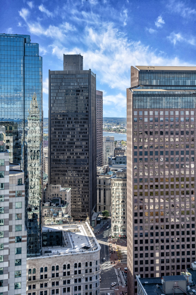 photo "Boston Verticals" tags: architecture, 