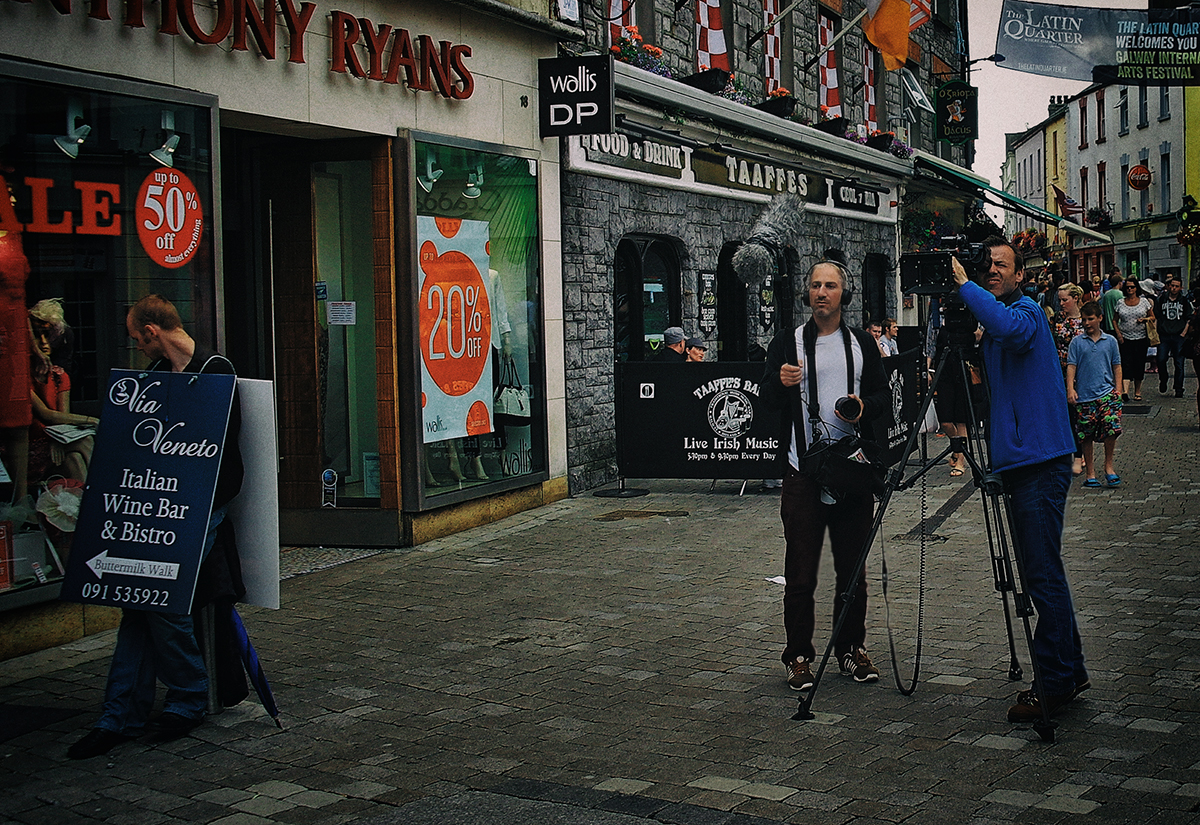 photo "Filming a movie - 3" tags: travel, street, Ирландия