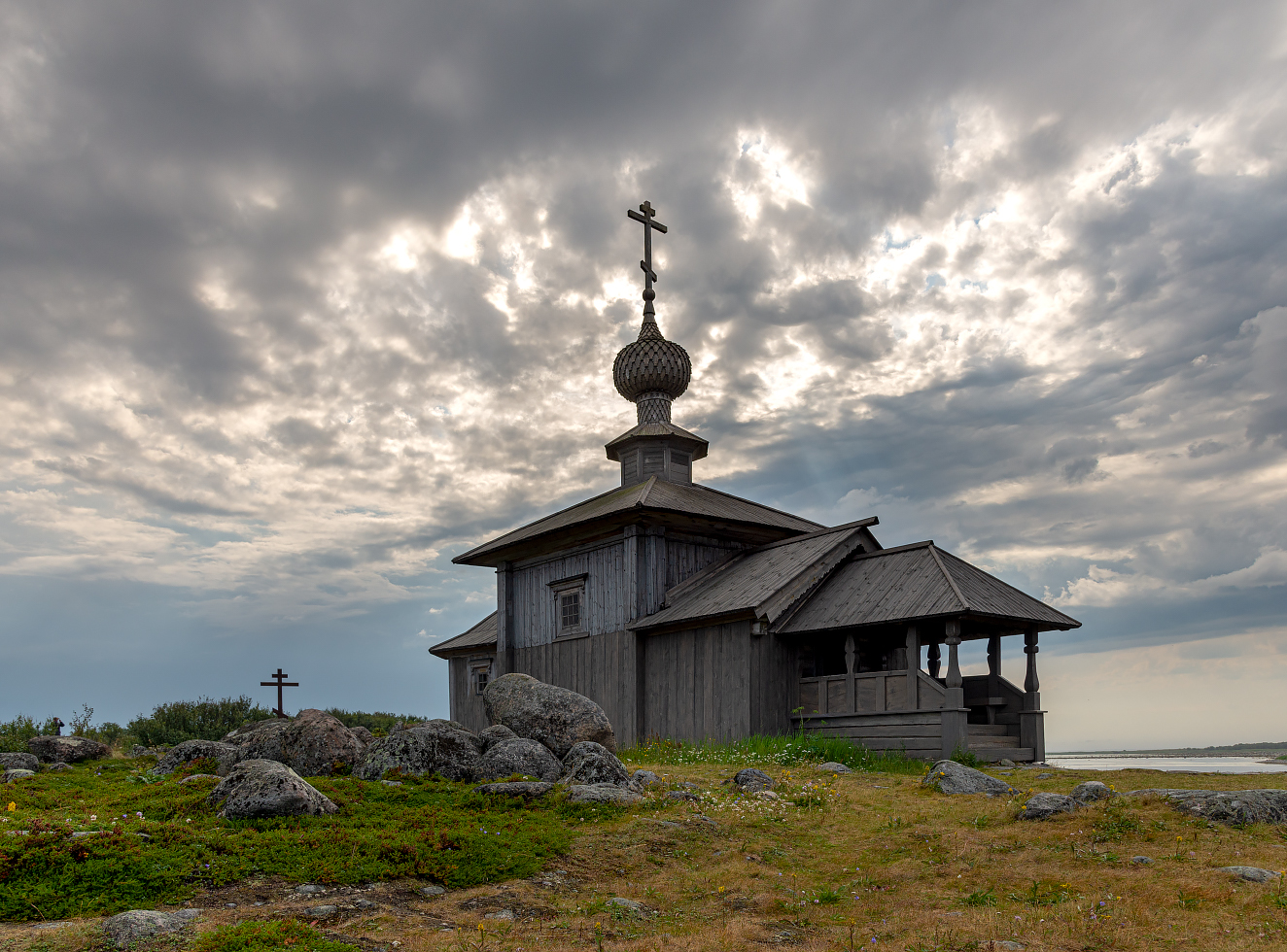photo "***" tags: , White Sea, island, summer, Соловки, путешествие, церковь
