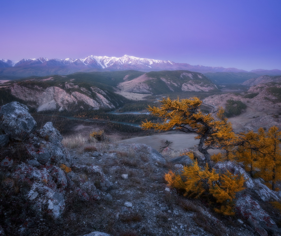 фото "***" метки: пейзаж, Алтай, горы, осень, рассвет