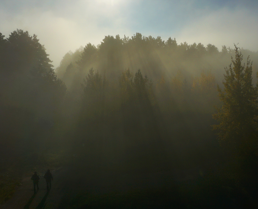 photo "***" tags: misc., landscape, fog