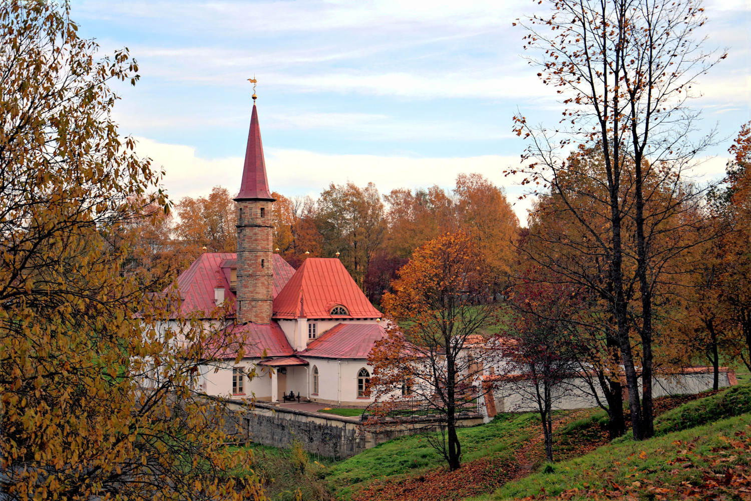 фото "Пейзаж с башенкой" метки: пейзаж, архитектура, 