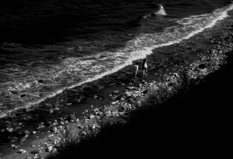 photo "..." tags: black&white, blackwhite, sea