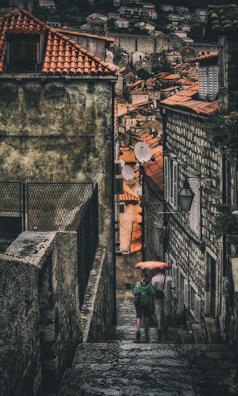 photo "Rain in the old town" tags: travel, street, 