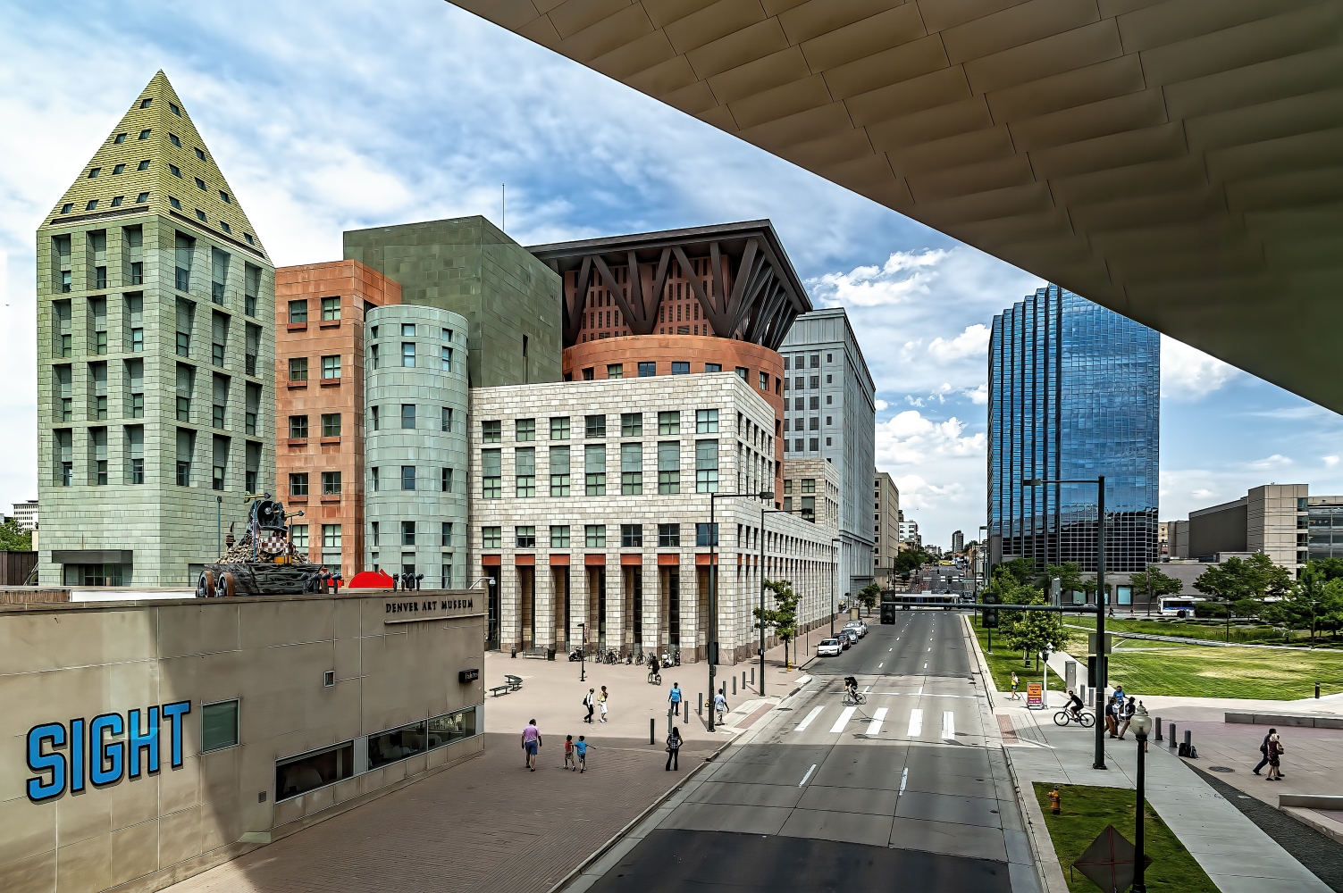 photo "Denver as seen from the Art Museum Terrace" tags: architecture, 