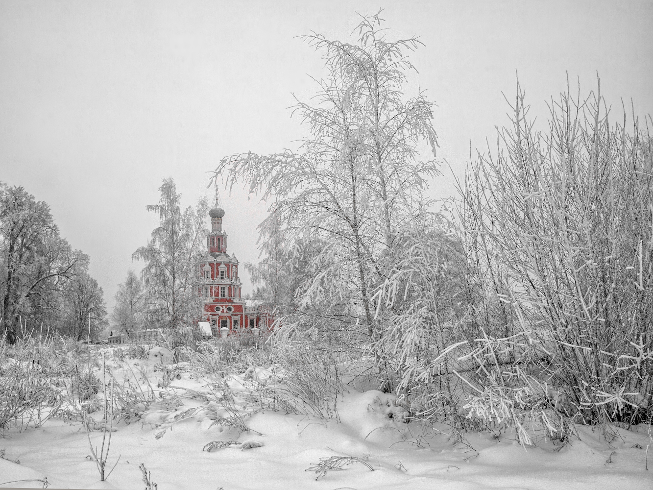 фото "Седой  декабрь" метки: пейзаж, 