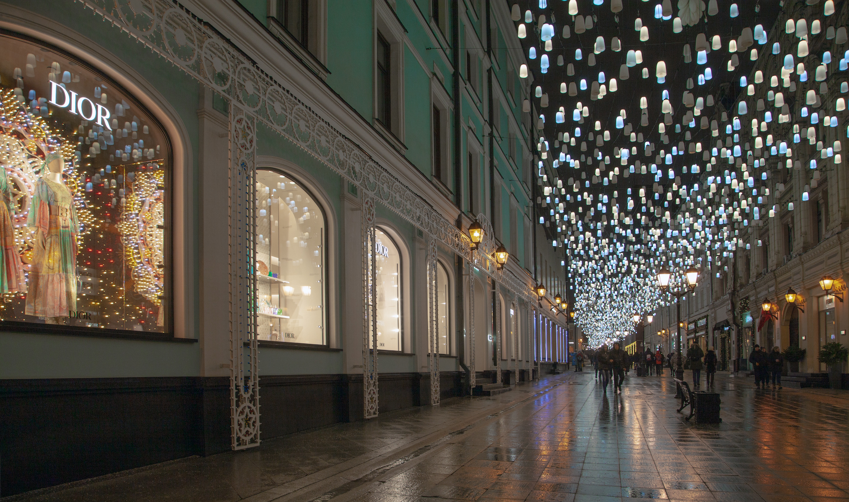фото "Новогодняя Москва..." метки: город, стрит-фото, архитектура, 