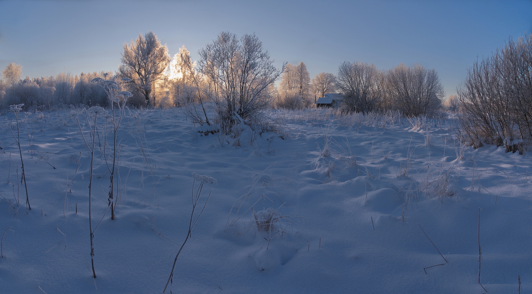 photo "***" tags: nature, landscape, snow, winter, деревня