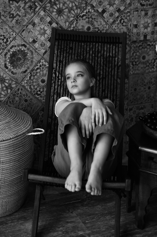 photo "***" tags: portrait, black&white, children, девочка, дневной свет