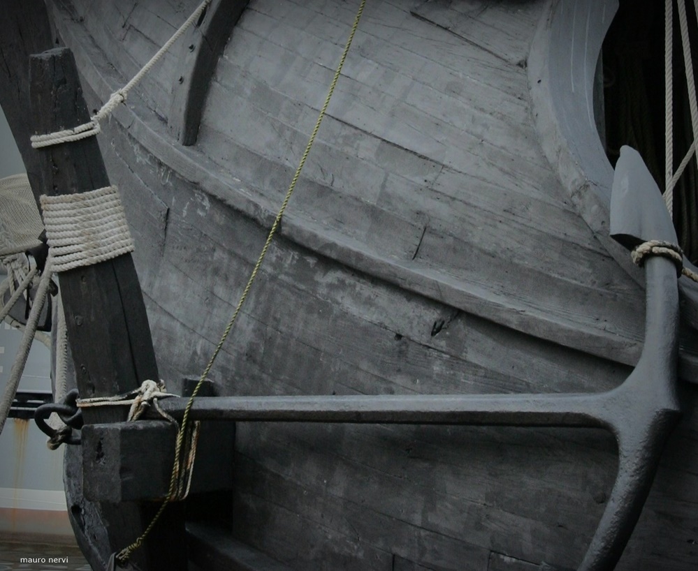 photo "sailing ship, detail" tags: misc., 